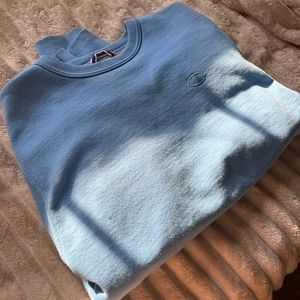 Champion blue crew neck